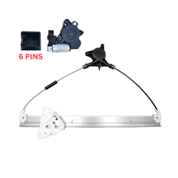 Front Right Electric Window Regulator With 6 Pins Motor for Mazda 6 GG 02-07