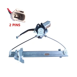 Rear Left Electric Window Regulator With 2 Pins Motor for Mitsubishi 380 DB 05-08