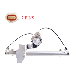 Front Right Electric Window Regulator With 2 Pins Motor for Hyundai iLoad/iMax TQ 07-21