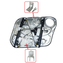 Front Left Electric Window Regulator Without Motor, With Panel for Hyundai i30 FD 07-12