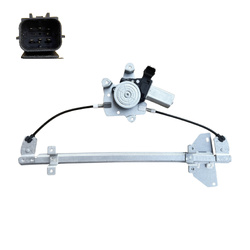 Front Right Electric Window Regulator With 6 Pins Motor for Nissan Navara D23 15-Current