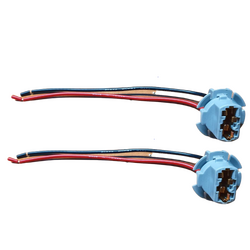 T20 7440 Wedge Rear Light Globe Socket Connector For Single Filament Globe 2pc 