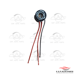 1156 BAY15D S25 LED Signal Stop Brake Light Bulb Globe Wire Socket Connector