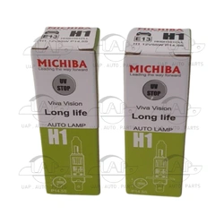 H1 Halogen Head Light P14.5s Globe 12V 55W Michiba Long Life x2pc