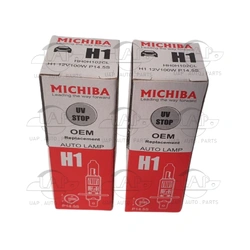 H1 Halogen Head Light P14.5s Globe 12V 100W Bulb Extra Bright Michiba x2pc