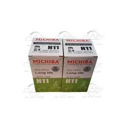 H11 Halogen Headlight PGJ19-2 Globe Bulb 12V 55W Long Life Michiba x 2pc