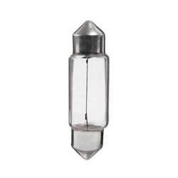 SV8.5 6461 Clear Halogen Festoon Interior License Light Blub Globe 10X36 12V 10W