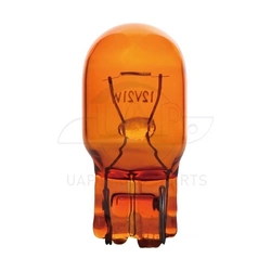 2x T20 WY21W Amber Wedge Globe 12V 21W WX3x16d For Tail Light 