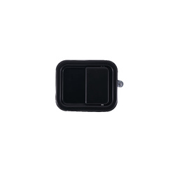 Front Left Primed Black Outer Door Handle for Jeep Wrangler TJ 96-07, Full Door Type