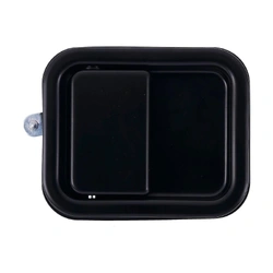 Front Right Primed Black Outer Door Handle for Jeep Wrangler TJ 96-07, Full Door Type
