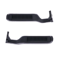 2pc Front = Rear Right & Left Inner Door Handle Textured Black For Ford Bronco F150 F250 F350 1987 -1997