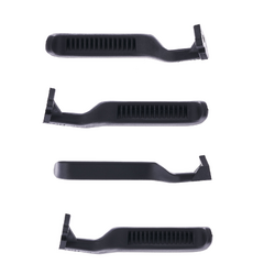Set of 4 Textured Black Inner Door Handle for Ford Bronco F100/F150/F250/F350 87-97