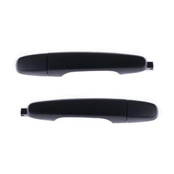 2pc Rear Left & Right Outer Door Handle Black For Holden Commodore VE Statesman Caprice WM 2006-2013