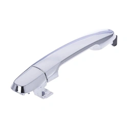 Front Left Chrome Outer Door Handle Without Keyhole for Toyota Hilux TGN/KUN/GGN 05-15, Prius NHW20 03-11, Camry CV36 02-06, RAV4 ACA33/ACA38 05-13