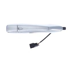 Front Left Chrome Outer Door Handle, With Smart Entry for Nissan Qashqai J11 14-21