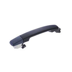 Front / Rear Left, Rear Right Primed Black Outer Door Handle for Nissan Dualis J10 07-16, Navara D40 08-15 Vin:MNT, Pathfinder R51 05-13