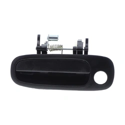 Front Left Textured Black Outer Door Handle for Toyota Corolla AE112 99-01