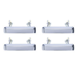Set of 4 Chrome Outer Door Handle for Suzuki Sierra SJ 81-98, Holden Drover QB 85-87