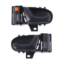 Door Handle Inner for Holden Barina MH 91-94, Suzuki Swift SF 91-99 Set of 2 Grey FRONT=REAR LEFT+RIGHT
