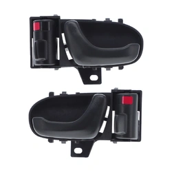 Door Handle Inner for Holden Barina MH 91-94, Suzuki Swift SF 91-99 Set of 2 Black FRONT=REAR LEFT+RIGHT