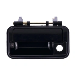 Front Left Smooth Black Outer Door Handle for Holden Barina MF/MH 89-94, Suzuki Swift 89-99