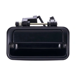 Rear Right Smooth Black Outer Door Handle for Holden Barina MF/MH 89-94, Suzuki Swift 89-99