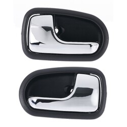 Door Handle Inner for Ford Courier 02-04 Set of 2 Chrome FRONT=REAR LEFT+RIGHT