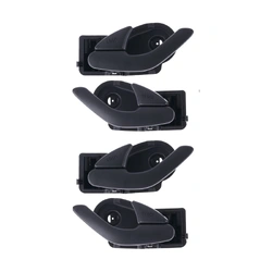 4pc Left Right Front & Rear Inner Door Handle Black For Ford Escape ZA/B/D & Mazda Tribute 01-06