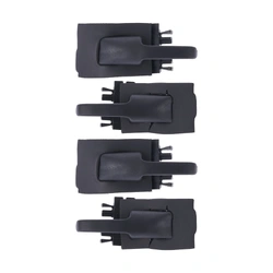 4pc Front Rear Left & Right Inner Door Handle Textured Black For Ford Explorer UN UP UQ 1996-01