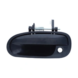 Front Left Smooth Black Outer Door Handle for Honda Civic EK 95-00 Sedan/Hatch