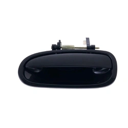 Rear Left Smooth Black Outer Door Handle for Honda Civic EK 95-00 Sedan