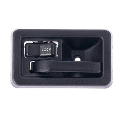 Front / Rear Left Textured Black Inner Door Handle for Jeep Wrangler TJ 96-07