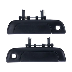 2pc Front Left & Right Outer Door Handle Black for Suzuki Baleno SY 1995-2002