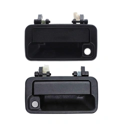 2pc Front Left & Right Outer Door Handle Textured Black For Suzuki Vitara TA 1988-98 2Door