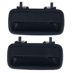 Door Handle Outer Suzuki Vitara 88-98 4Door Set of 2 Black REAR LEFT+RIGHT