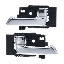 2pc Front = Rear Left & Right Inner Door Handle Chrome for Holden Rodeo RA 2003 -2008