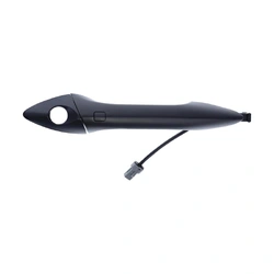 Front Right Primed Black Outer Door Handle With Keyhole, With Smart Entry for Hyundai Elantra MD 11-15