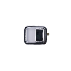 Front Left Chrome Outer Door Handle for Jeep Wrangler TJ 96-07, Full Door Type