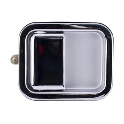 Front Right Chrome Outer Door Handle for Jeep Wrangler TJ 96-07, Full Door Type