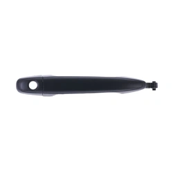 Front Right Primed Black Outer Door Handle With Keyhole for Toyota Landcruiser Prado J120 02-09, Tarago 06-19, Kluger 07-13, Camry 06-12, Aurion 06-12