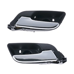 Door Handle Inner for Holden Barina 2011-2018 Set of 2 Chrome FRONT=REAR LH+RH