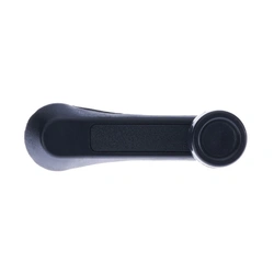 Front or Rear, Left / Right Textured Black Window Crank Handle for Isuzu N-Series 85-94