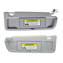 Grey Left+Right Sun Visor for Honda Civic FD 06-12 Sedan