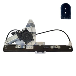 Rear Left Electric Window Regulator With 2 Pins Motor for Land Rover Freelander L314 98-07