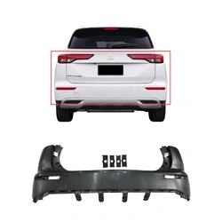 Aftermarket - Rear Bar Cover for Mitsubishi Outlander ZM 21-Current
