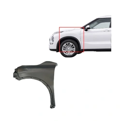 Aftermarket - Front Guard Left Side With Flare Holes for Mitsubishi Outlander ZM 21-Current