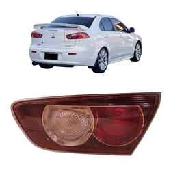 Aftermarket - Right Tail Lamp Inner, Red Base for Mitsubishi Lancer CJ/CF 07-17 Sedan