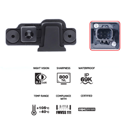 Reverse Camera OE Connector for Toyota HiAce GDH/GRH 2019-On