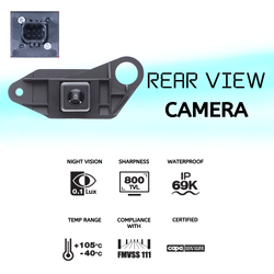 Reverse Camera OE Connector 6 pins for Toyota HiAce TRH/KDH 2005-2019