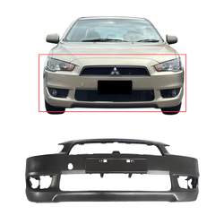 Aftermarket - Front Bar Cover for Mitsubishi Lancer CJ 07-15
